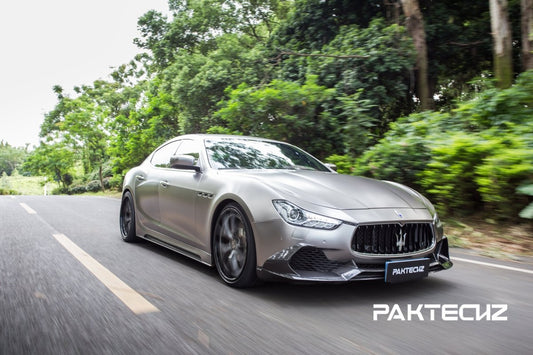 Paktechz Maserati Ghibli 2014-2017 Carbon Fiber Side Skirts - Performance SpeedShop