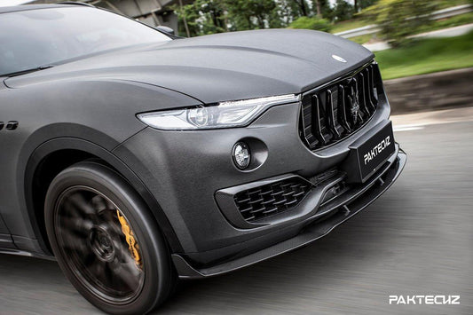 Paktechz Maserati Levante Carbon Fiber Lower Front Splitter - Performance SpeedShop