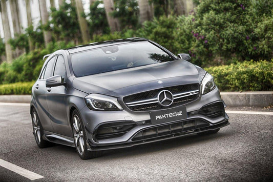 Paktechz Mercedes Benz A45 W176 Carbon Fiber Front Lip - Performance SpeedShop