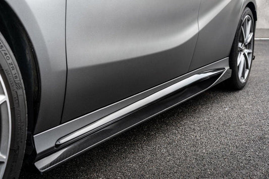 Paktechz Mercedes Benz A45 W176 Carbon Fiber Side Skirts - Performance SpeedShop