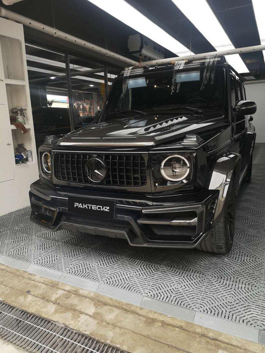 Paktechz Mercedes Benz G-Class Dry Carbon Fiber Front Bumper - Performance SpeedShop