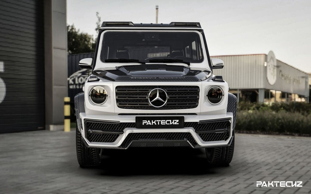 Paktechz Mercedes Benz G-Class Dry Carbon Fiber Hood - Performance SpeedShop