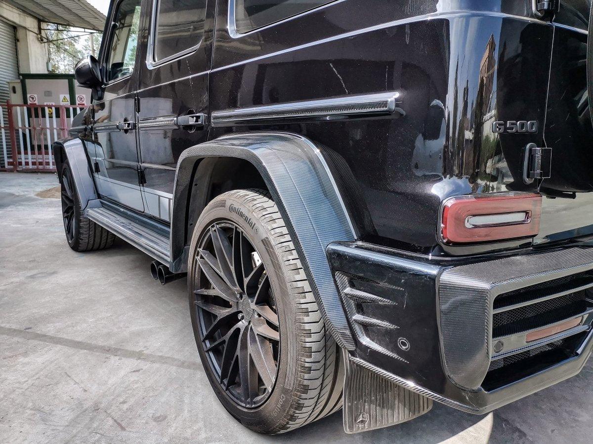 Paktechz Mercedes Benz G-Class Dry Carbon Fiber Rear Bumper ...