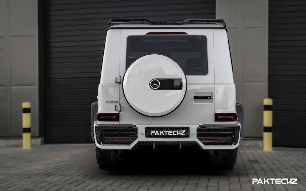 Paktechz Mercedes Benz G-Class Dry Carbon Fiber Rear Spoiler - Performance SpeedShop