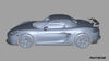Paktechz Porsche 718 Boxster / Cayman Dry Carbon Fiber Front Lip - Performance SpeedShop