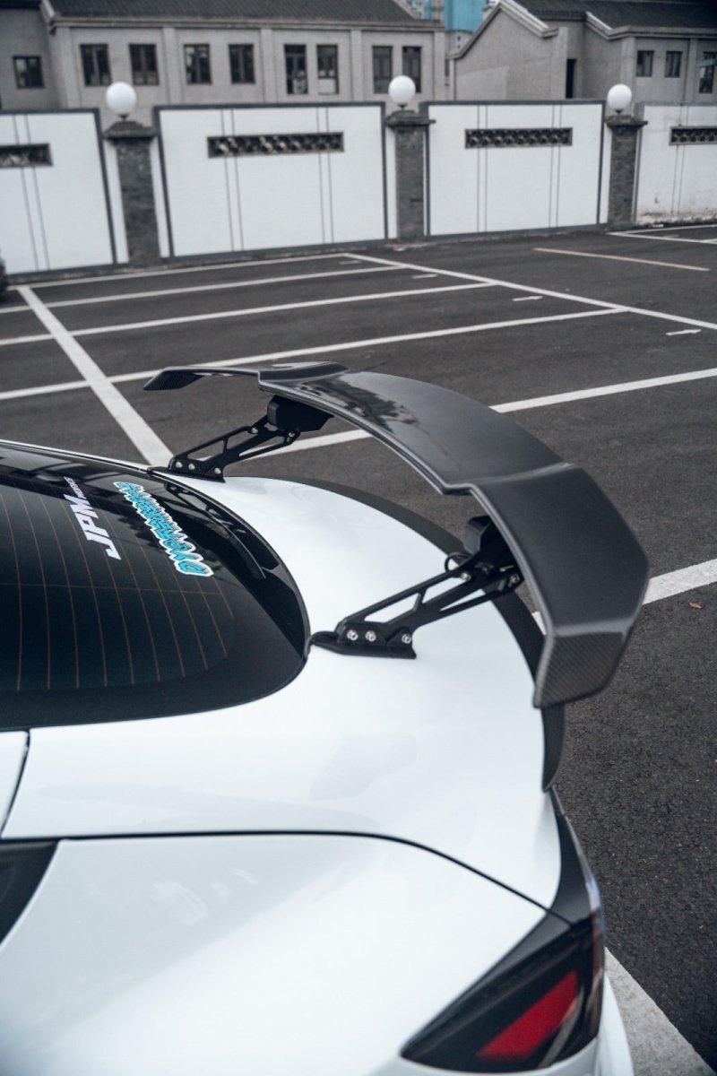 Carbon Fiber Rear Spoiler Wing for Tesla Model 3 – Performance SpeedShop