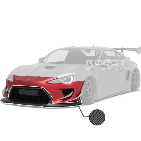 ROBOT CRAFTSMAN Carbon Fiber Front Bumper & Lip For Toyota 86 Subaru BRZ Scion FR-S - Performance SpeedShop