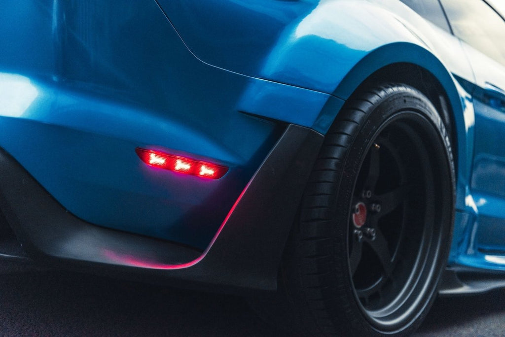 ROBOT CRAFTSMAN "Cavalier" Widebody Wheel Arches & Side Skirts For Mustang S550.1 2015-2017 Carbon Fiber - Performance SpeedShop
