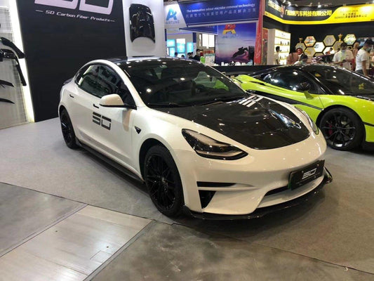 Robot Craftsman "Crypton" Carbon Fiber Full Body Kit For Tesla Model 3 - Performance SpeedShop