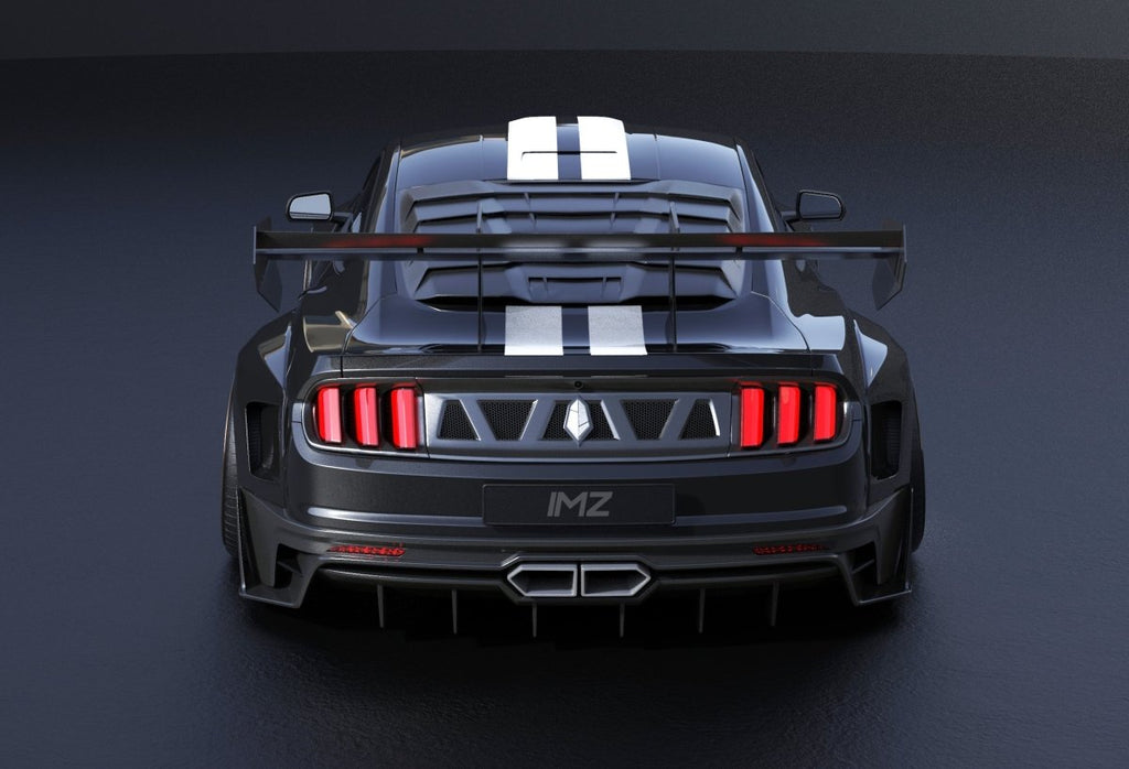 ROBOT CRAFTSMAN "DAWN & DUSK" Rear Window Louvers For Ford Mustang S550.1 S550.2 GT EcoBoost V6 GT350 GT500 - Performance SpeedShop
