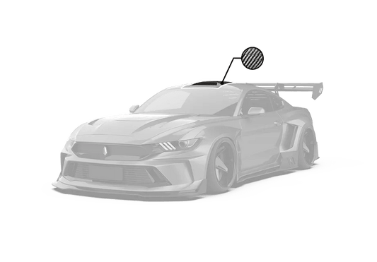 ROBOT CRAFTSMAN "DAWN & DUSK " Roof Scoop For Ford Mustang S550 S550.1 S550.2 GT EcoBoost V6 GT350 GT500 - Performance SpeedShop