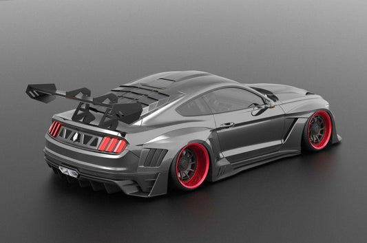 ROBOT CRAFTSMAN "DAWN " Widebody Kit For Mustang S550 S550.2 2018-2022 Carbon Fiber - Performance SpeedShop