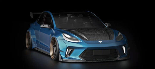 Robot Craftsman "HACKER" Widebody Full Body Kit For Tesla Model 3 - Performance SpeedShop