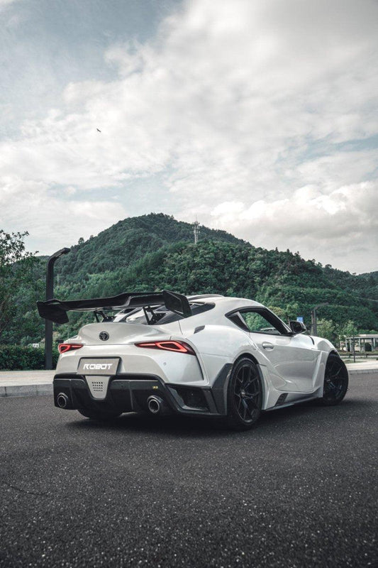 ROBOT CRAFTSMAN "Hyperion" Active Aero Roof Scoop & Rear Louvers & GT Wing for GR Toyota Supra MK5 A90 A91 - Performance SpeedShop