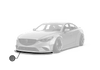 ROBOT CRAFTSMAN Mazda 6 Front Lip Splitter for OEM Bumper 2014-2019 FRP Carbon Fiber - Performance SpeedShop