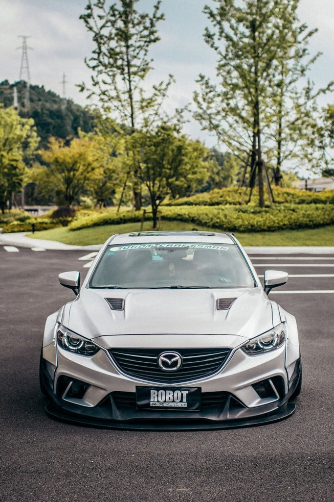 Bonnet(Hood) with slotted gills SkyActiv Sport fo Mazda 6 / Atenza GJ (2012  - 2018)
