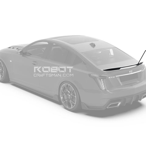 CMST Carbon Fiber Rear Spoiler for Cadillac ATS 2014-2016