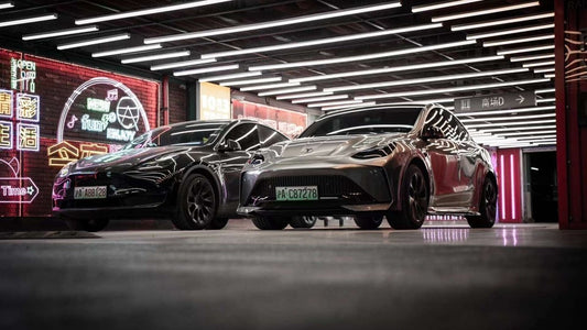 ROBOT CRAFTSMAN "STARSHIP" Front Bumper & Splitter For Tesla Model Y / Performance - Performance SpeedShop