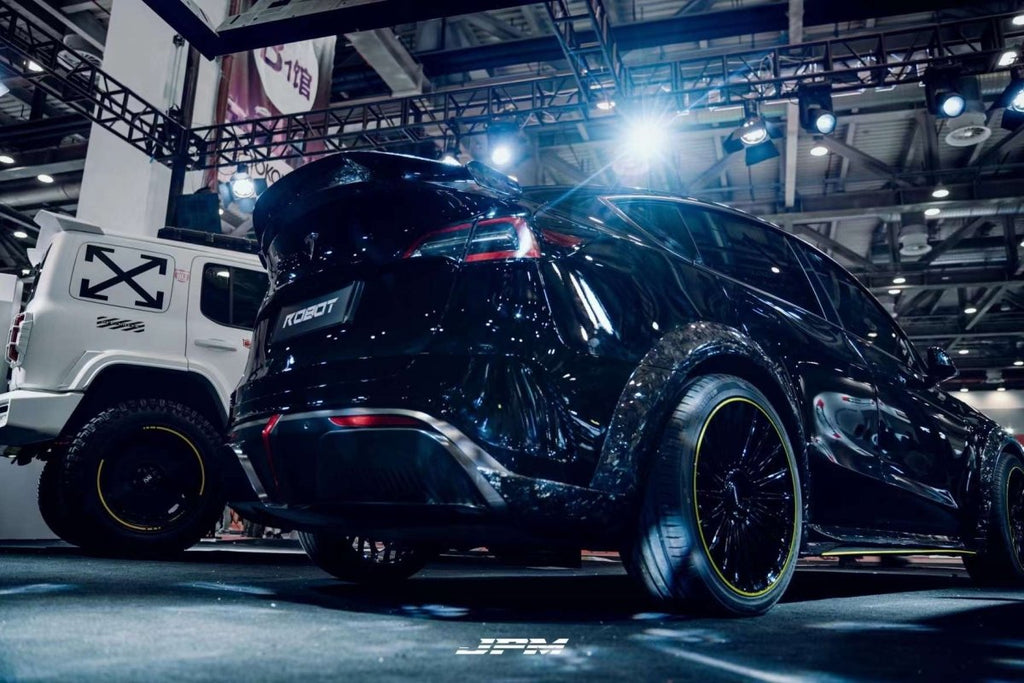 ROBOT CRAFTSMAN STARSHIP Rear Bumper & Diffuser For Tesla Model Y /  Performance – Performance SpeedShop