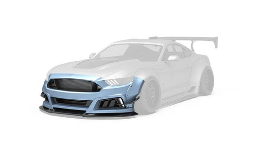 ROBOT CRAFTSMAN "STORM" Widebody Front Bumper & Lip For Ford Mustang S550.1 S550.2 GT EcoBoost V6 - Performance SpeedShop