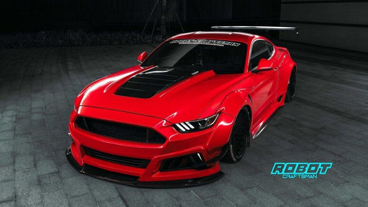 ROBOT CRAFTSMAN "STORM" Widebody Kit For Mustang S550.1 S550.2 2015-2022 - Performance SpeedShop