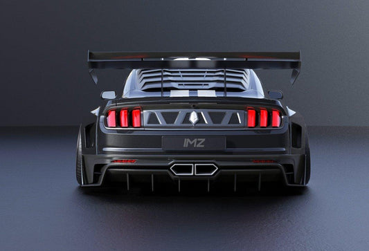 ROBOT CRAFTSMAN Universal Carbon Fiber or FRP Swan Neck Thor GT Wing - Performance SpeedShop