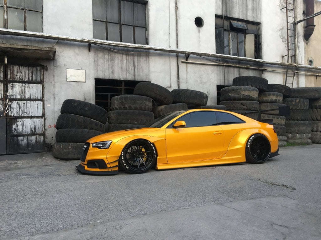 Robot Craftsman Widebody Fender Arches Wheel Arches and Side Skirts Audi A5 S5 RS5 B8 B8.5 Coupe - Performance SpeedShop