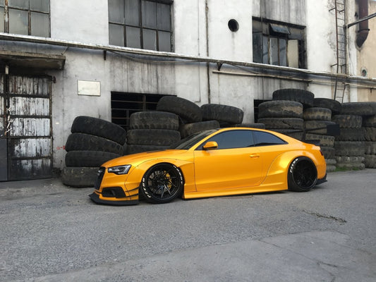 Robot Craftsman Widebody Fender Arches Wheel Arches and Side Skirts Audi A5 S5 RS5 B8 B8.5 Coupe - Performance SpeedShop