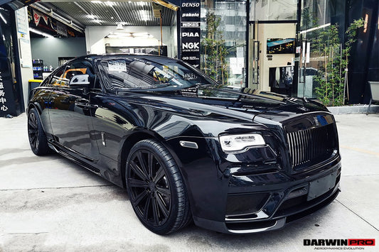 DarwinPRO 2016-2020 Rolls-Royce Wraith BKSS Style Partial Carbon Fiber Full Body Kit
