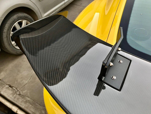 SD Carbon Club Sport Style DRY Carbon Fiber Rear Spoiler Wing For Porsche 718 Cayman Boxster - Performance SpeedShop