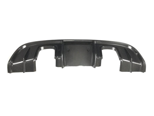 SD Carbon Dry Carbon Fiber Rear Diffuser For Porsche 718 Cayman Boxster - Performance SpeedShop