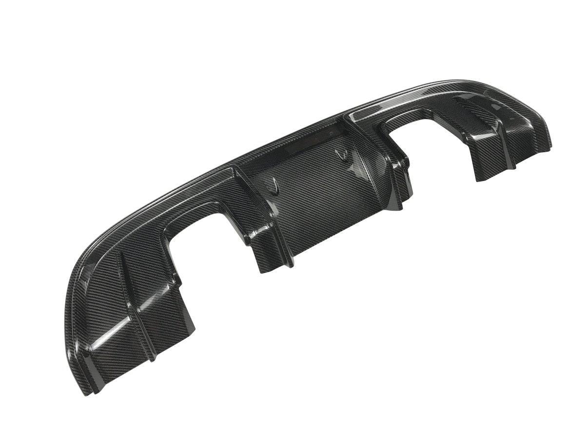 SD Carbon Dry Carbon Fiber Rear Diffuser For Porsche 718 Cayman Boxster ...