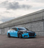 SD Carbon Fiber Tempered Glass Hood Bonnet For Audi A4 S4 2017-ON B9 B9.5 - Performance SpeedShop