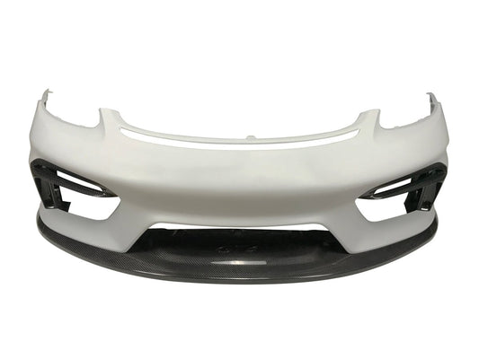 SD Carbon Front Bumper For Porsche 718 Cayman Boxster - Performance SpeedShop