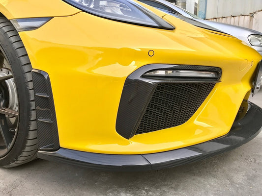 SD Carbon Front Bumper For Porsche 718 Cayman Boxster - Performance SpeedShop