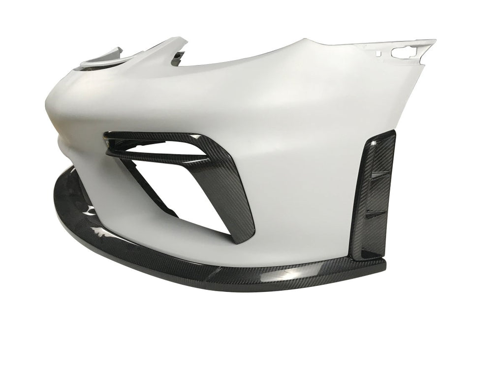SD Carbon Front Bumper For Porsche 718 Cayman Boxster - Performance SpeedShop