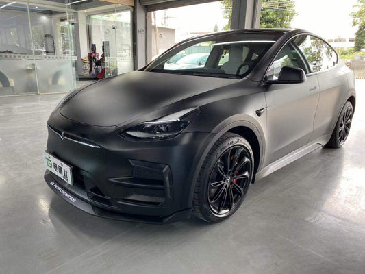 SD Carbon Front Bumper & Lip For Tesla Model Y / Performance - Performance SpeedShop