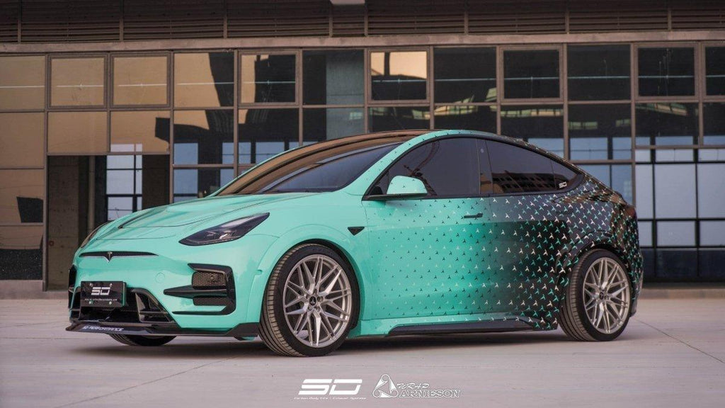 Model Y Custom Safety Meets Style: The Ultimate Tesla Model Y Front Bumper ...