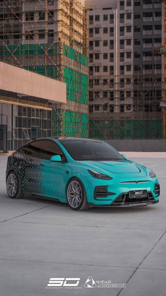 SD Carbon Full Body Kit For Tesla Model Y - Performance SpeedShop