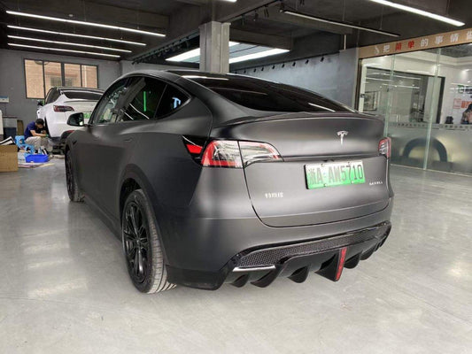 SD Carbon Rear Diffuser For Tesla Model Y / Performance - Performance SpeedShop