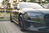TAKD Carbon Carbon Fiber Front Bumper Canards for Audi A4 S-Line & S4 2017-2019 B9 - Performance SpeedShop