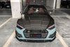 TAKD Carbon Dry Carbon Fiber Front Bumper Canards For Audi S5 & A5 S-Line B9.5 2020-ON - Performance SpeedShop