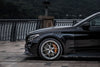 TAKD Carbon Dry Carbon Fiber Front Bumper Canards for Mercedes Benz W205 C63 C63S 2019-ON Coupe 2 Door Sedan 4 Door - Performance SpeedShop