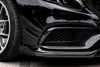 TAKD Carbon Dry Carbon Fiber Front Bumper Canards for Mercedes Benz W205 C63 C63S 2019-ON Coupe 2 Door Sedan 4 Door - Performance SpeedShop