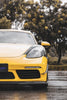 TAKD Carbon Dry Carbon Fiber Front Lip for Porsche 718 Boxster / Cayman - Performance SpeedShop