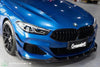 TAKD Carbon Dry Carbon Fiber Front Lip Ver.1 for BMW G14 G15 G16 8 Series 840i 850i - Performance SpeedShop