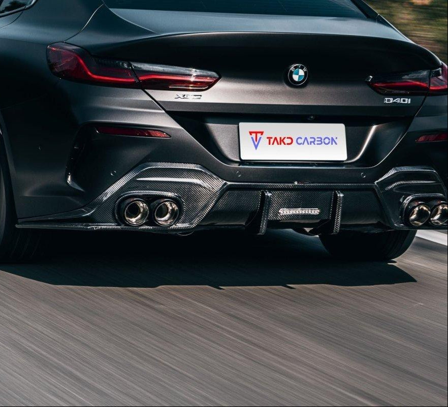 BMW 8 Series M850 840 G14/15/16 Aftermarket Parts - TAKD Carbon Rear ...