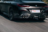 TAKD Carbon Dry Carbon Fiber Side Skirts for BMW G16 8 Series 840i 850i 4 Door Sedan - Performance SpeedShop