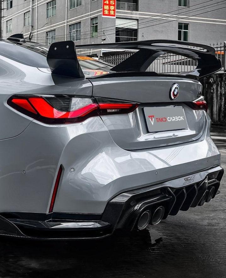 M4 Rear Wing BMW M4 / C 4 series 430i M440i Aftermarket Parts - TAKD Carbon Rear ...