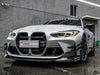 TAKD Carbon Fiber Front Bumper Canards for BMW M3 G80 & M4 G82 G83 2021-ON - Performance SpeedShop